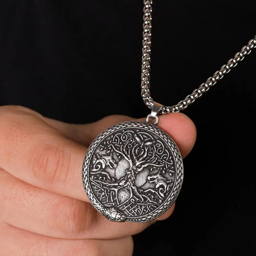 Silver Tree of Life Pendant Necklace